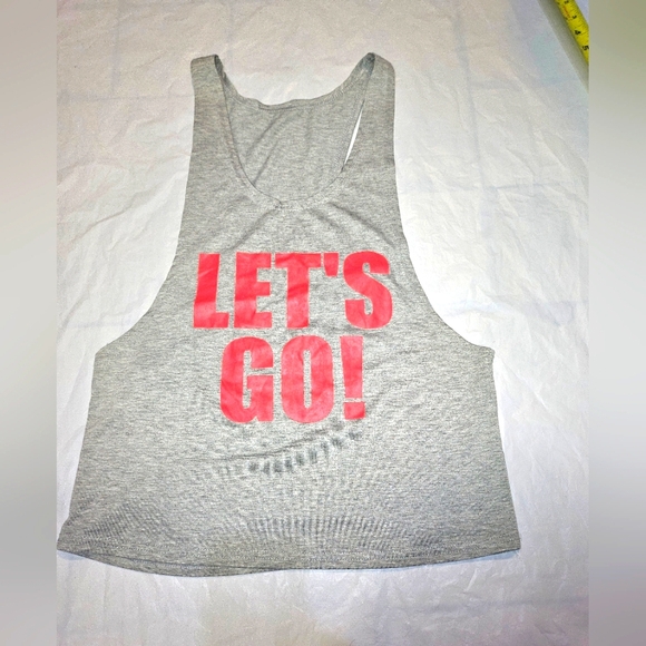 Sleeveless Fitness Top. Sz M - Picture 2 of 5